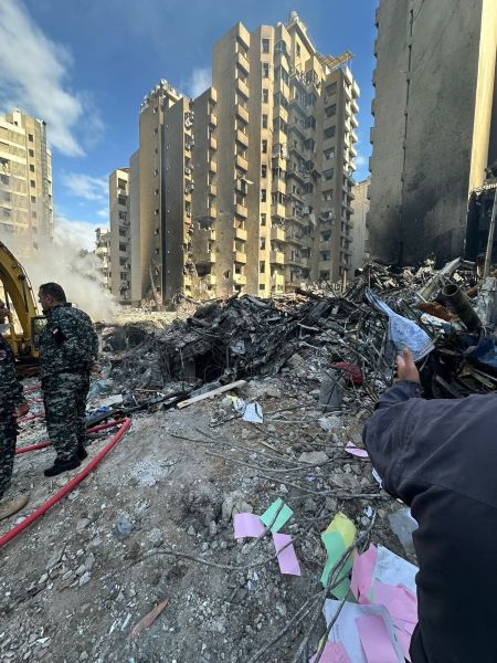 أحزمة أمنية للحزب في بيروت