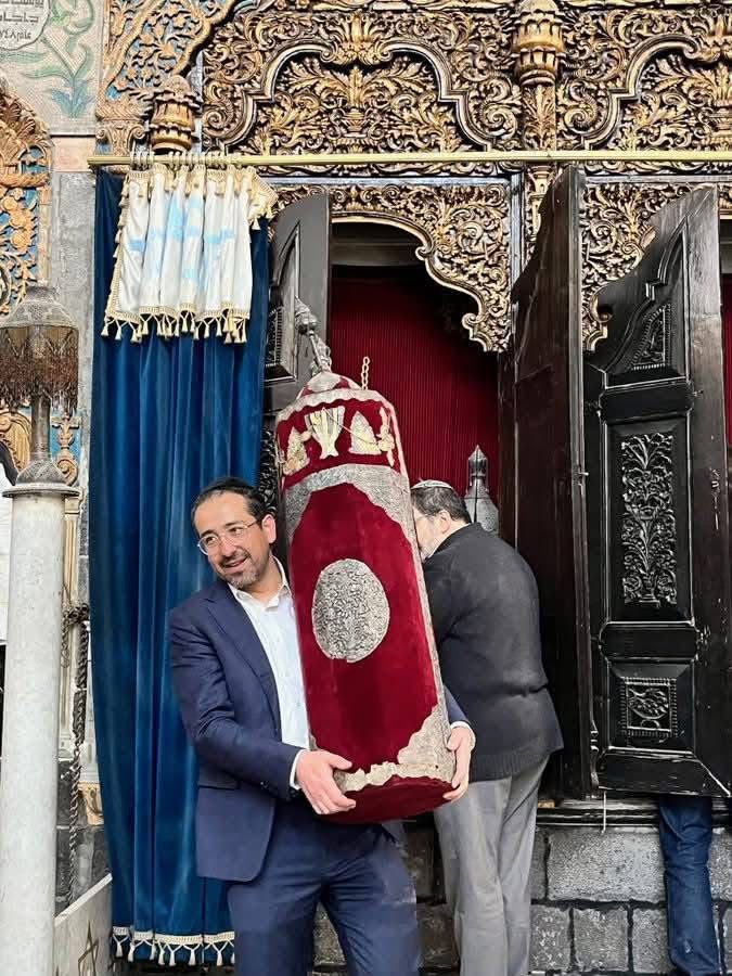 رحلة للجالية اليهودية إلى سوريا