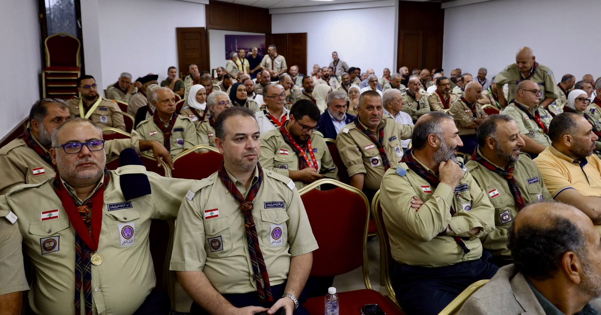 اعتراض بيروتي داخل الكشاف المسلم