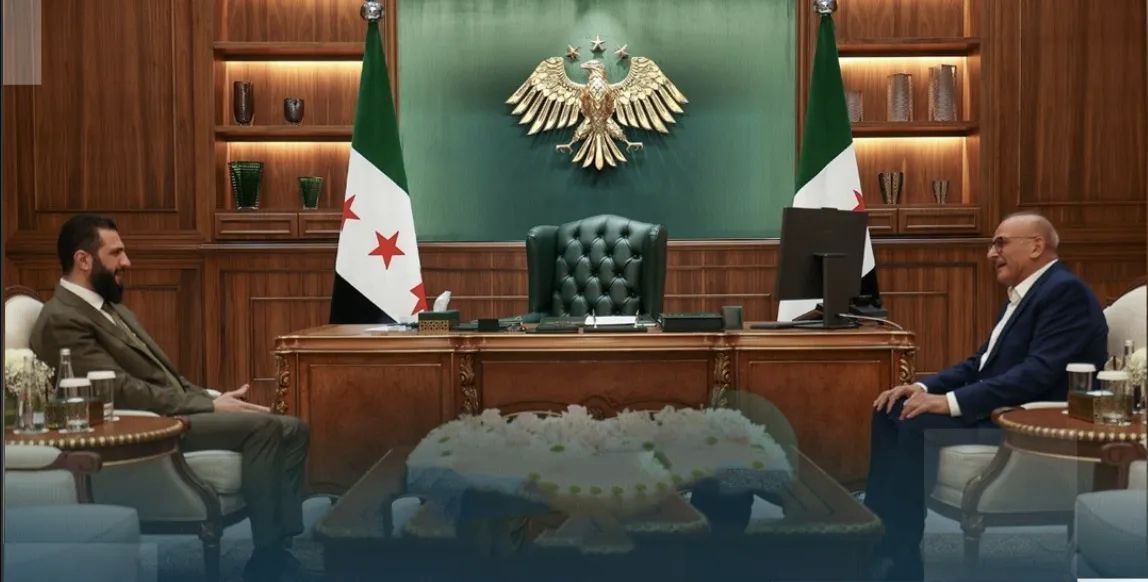 لقاء الشرع مع جمال سليمان.. حديث السوريين