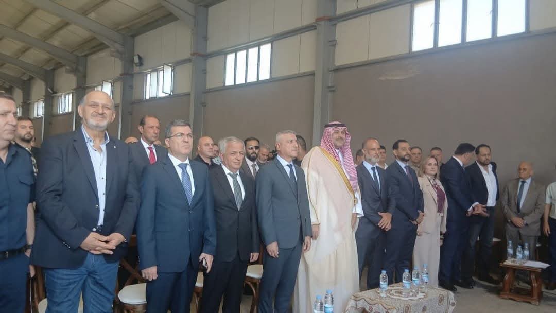 السفير الدوسري تفقد معبر المصنع الحدودي