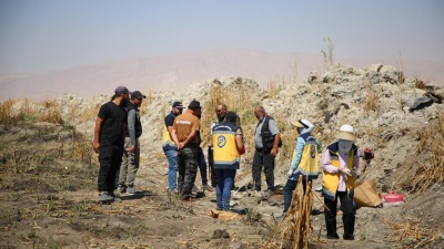 العثور على مقبرة جماعية في دمشق