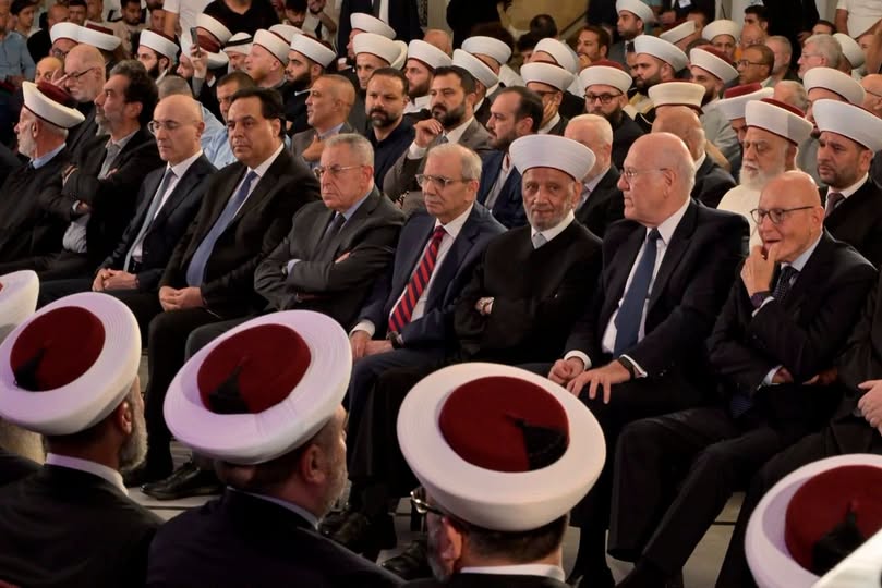 للمرة الأولى المفتي دريان والرئيس سلام معاً في...