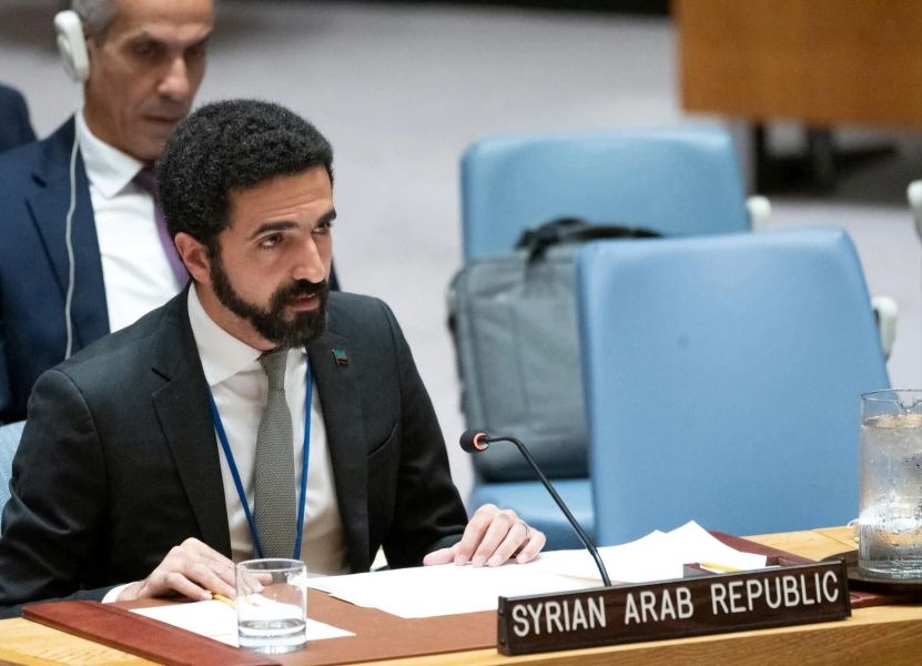 مندوب سوريا في الأمم المتحدة يترحّم على شهداء...